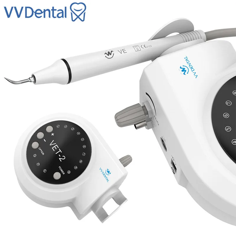 VVDental стоматологический ультразвуковой пьезоскалер для удаления пятен, ультразвуковой скалер для дятла EMS