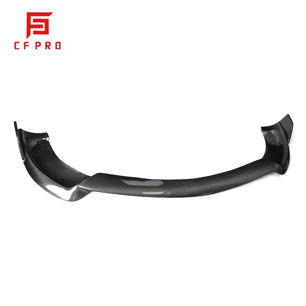 For Mercedes-Benz S Class W222 S63 AMG Front Bumper Lip Spoiler Splitters Guards B Style Carbon Fiber Front Bumper Lip