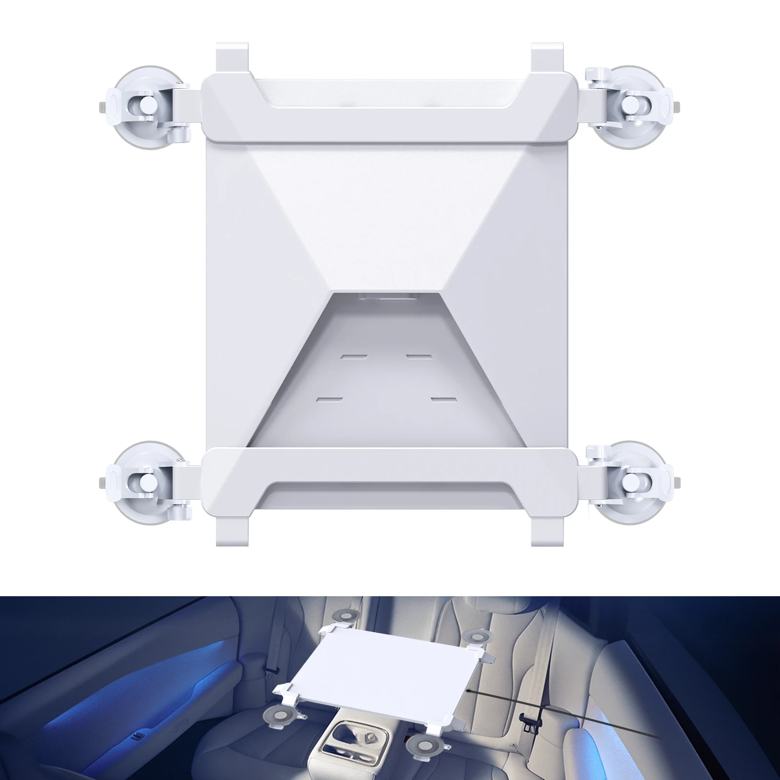 Soporte Starlink Mini coche ajustable con ventosa para techo y ventanas - imagen 4