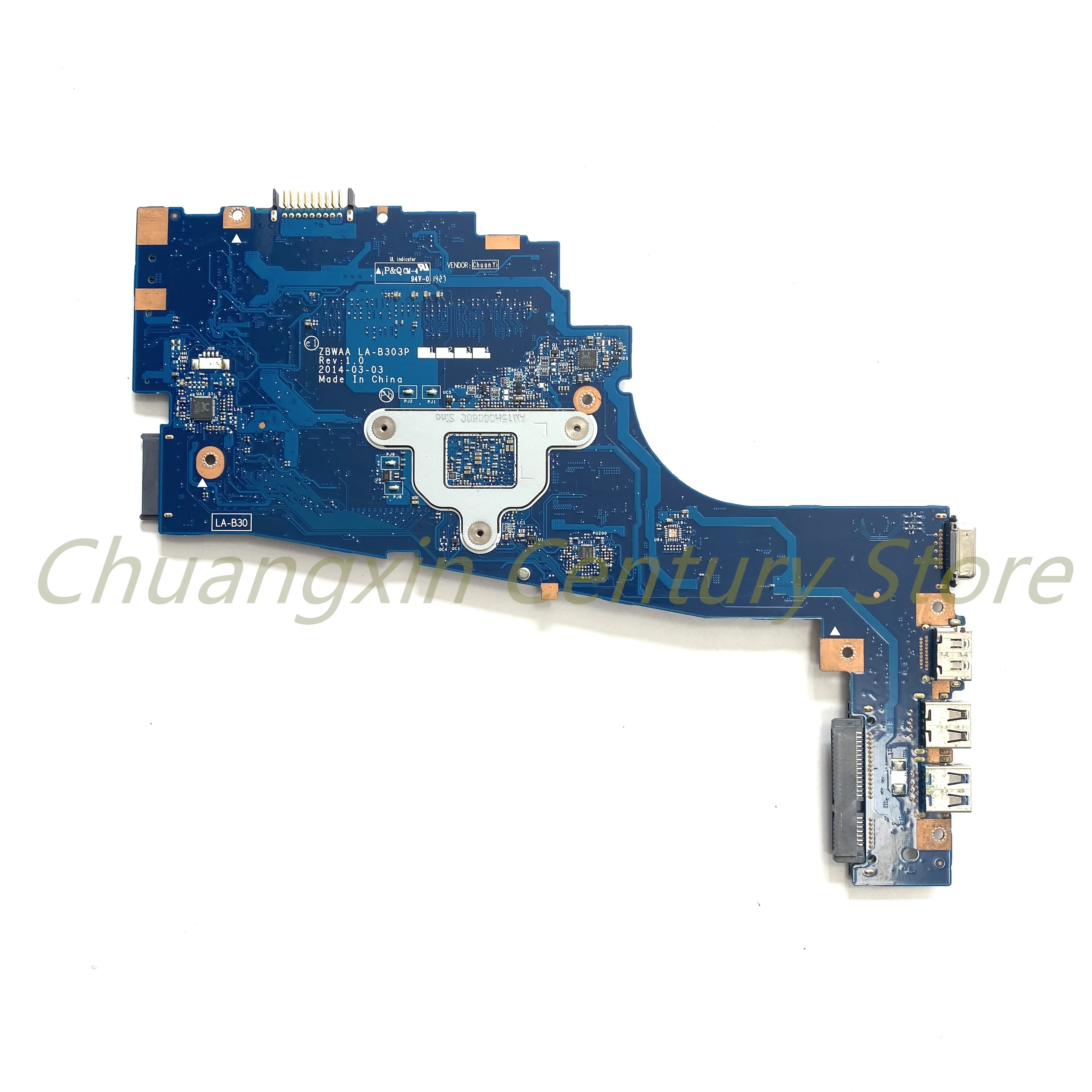 For Toshiba Satellite C55-B5202 C55-B C50-B laptop motherboard ZBWAA LA-B303P with N2830 N3540 CPU 100% Tested Full Work