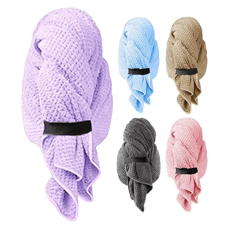 Women Soft Microfiber Towels Shower Cap Towel Bath Hats For Women Dry Hair Cap Quick Drying Soft For Women and Men Dry Hair Hat