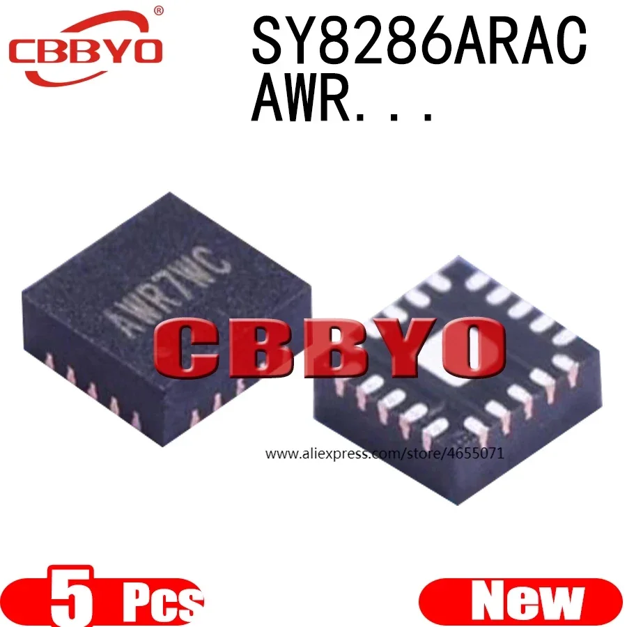 (5piece)100% New SY8286A SY8286ARAC ( AWR6RA AWR6SA AWRABD AWR... ) QFN-20 Chipset