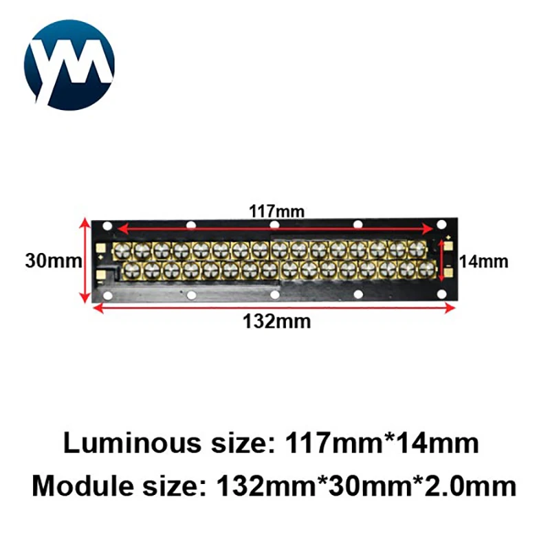 320W UV LED Module  UV curing lamp UV Chips Quartz Lens  365nm 385nm 395nm 405nm uv light for inkjet printer