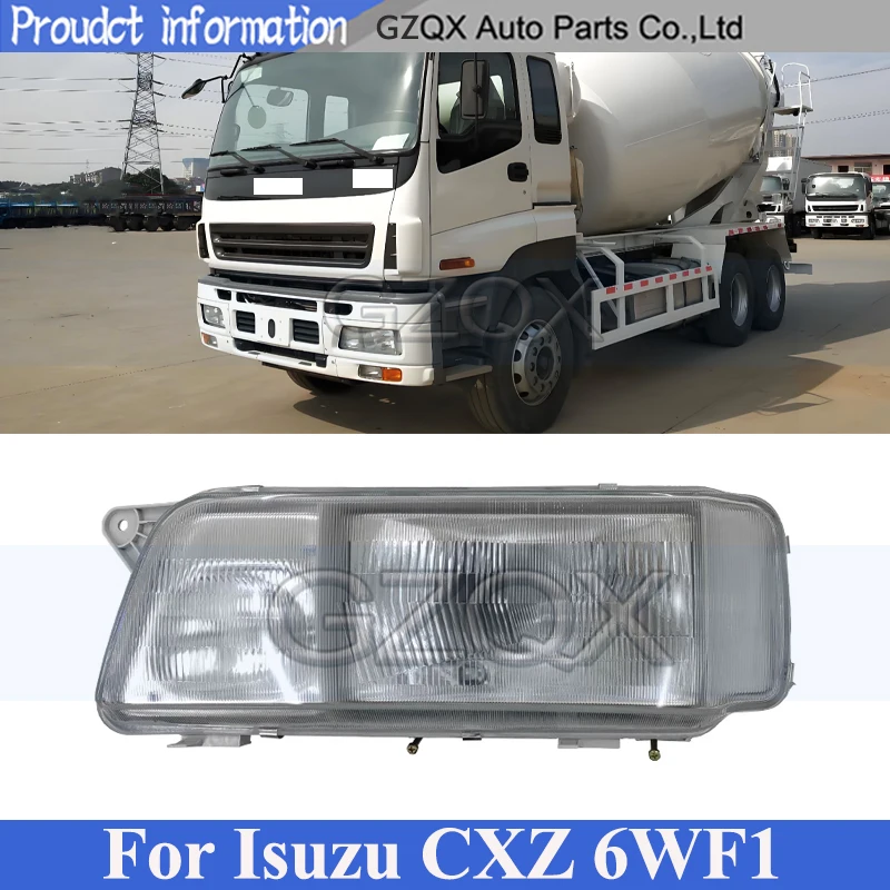 

CAPQX передний бампер головная фара для Isuzu CXZ 6WF1 фара передняя фара