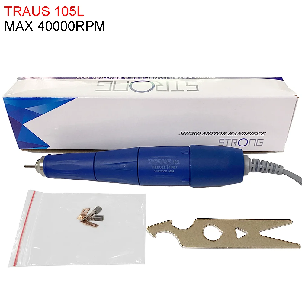 LAAOVE-Nail Drill Pen Handpiece, Máquina de Manicure, Polimento Handpiece, 105L, 102L, H37L1, H200, 35K e 40K BT