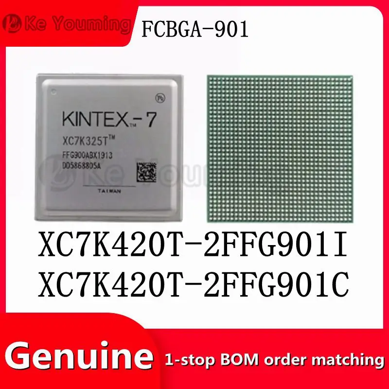 1PCS Integrated Circuit IC, XC7K420T-2FFG901I, XC7K420T-2FFG901C, FCBGA-901, FPGA - Field Programmable Gate Array, IC