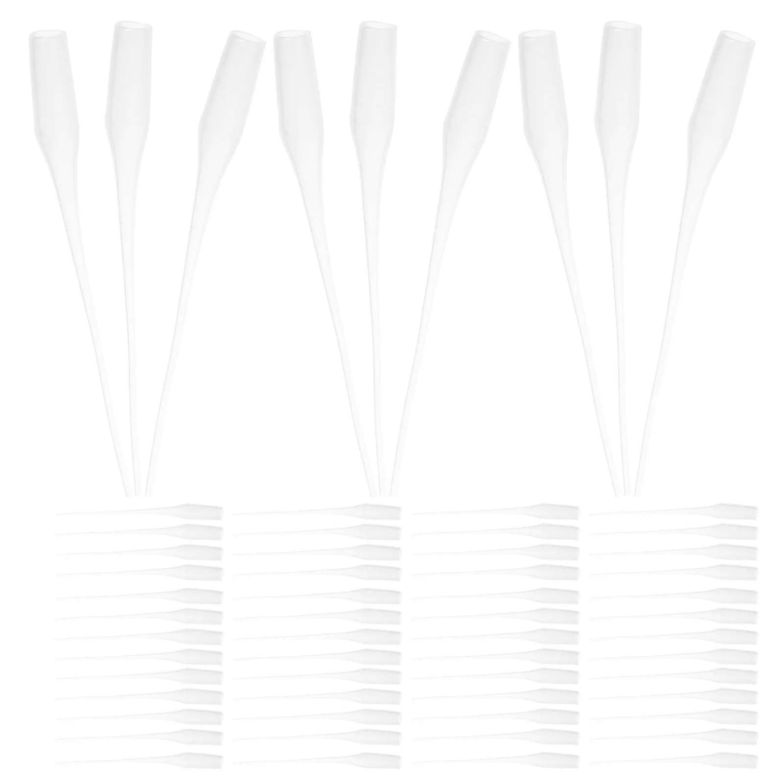 200Pcs Glue Bottle Fine Tip Glue Applicator For Craft Supplies Makers Nozzle Extender Precision Tips Point