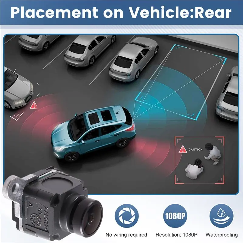 A98M For Dodge Durango 2016-2020 Compatible Rear View Camera Parking Backup Camera 68367610AB