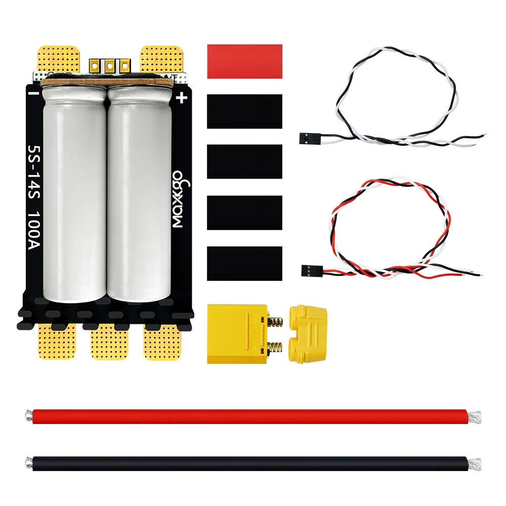 MAXKGO 100A AM32 ESC 5-14S Dshot 128 кГц, высокочастотный бесщеточный регулятор скорости для мультироторных дронов, радиоуправляемых самолетов и кораблей