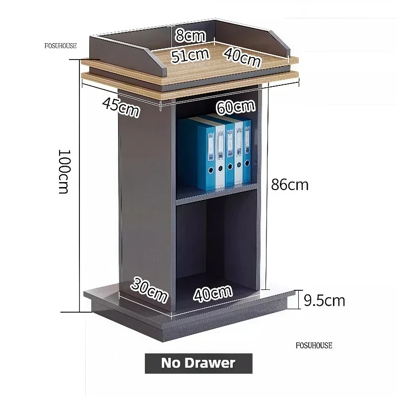 Reception Desks With Counter Welcome Reception Desk Lecture Stand Platform Table Bold Table Legs Support Customization Table