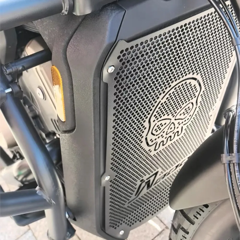 

Motorcycle Accessories FOR QJMOTOR SRV600 V 2024 2025 2026 27 Radiator Grille Guard Cover Water Tank Protector Guard SRV 600 V4