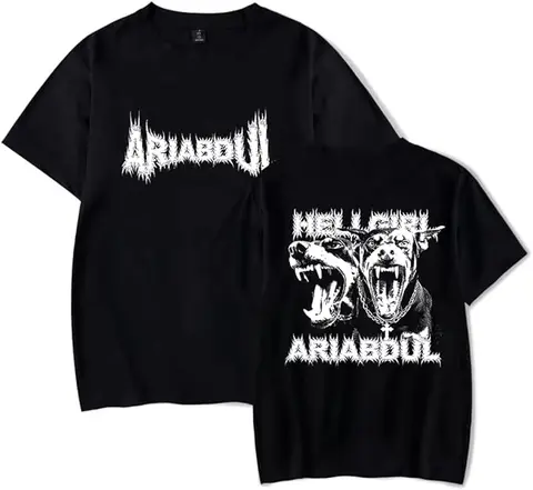 2026 Tee Casual Short Sleeve Top Ari Abdul Merch Doberman T-Shirt Unisex Men Women Printed