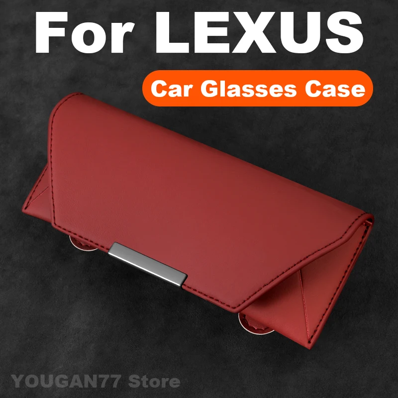 

Universal Car Glasses Case For Lexus NX UX RX ES LBX TX LM Series 2025 Car Glasses Frame Fit Lexus Interior Accessories