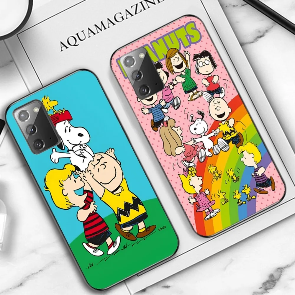 S-Snoopy Phone Case For Samsung Note 8 9 10 20 pro plus lite M 10 11 20 30 21 31 51 A 21 22 42 02 03