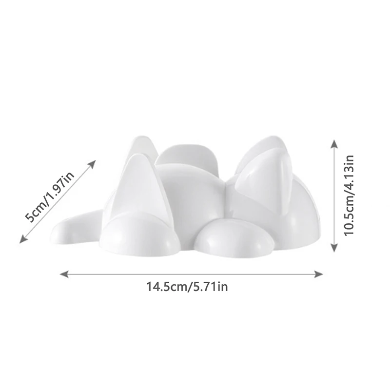 1/3/5 Peças Utensílios Fofos para Sushi, Moldes de Onigiri em Formato de Gato, para Sushi Infantil, Arroz, Purê de Batata e Abóbora, Suprimentos de Cozinha