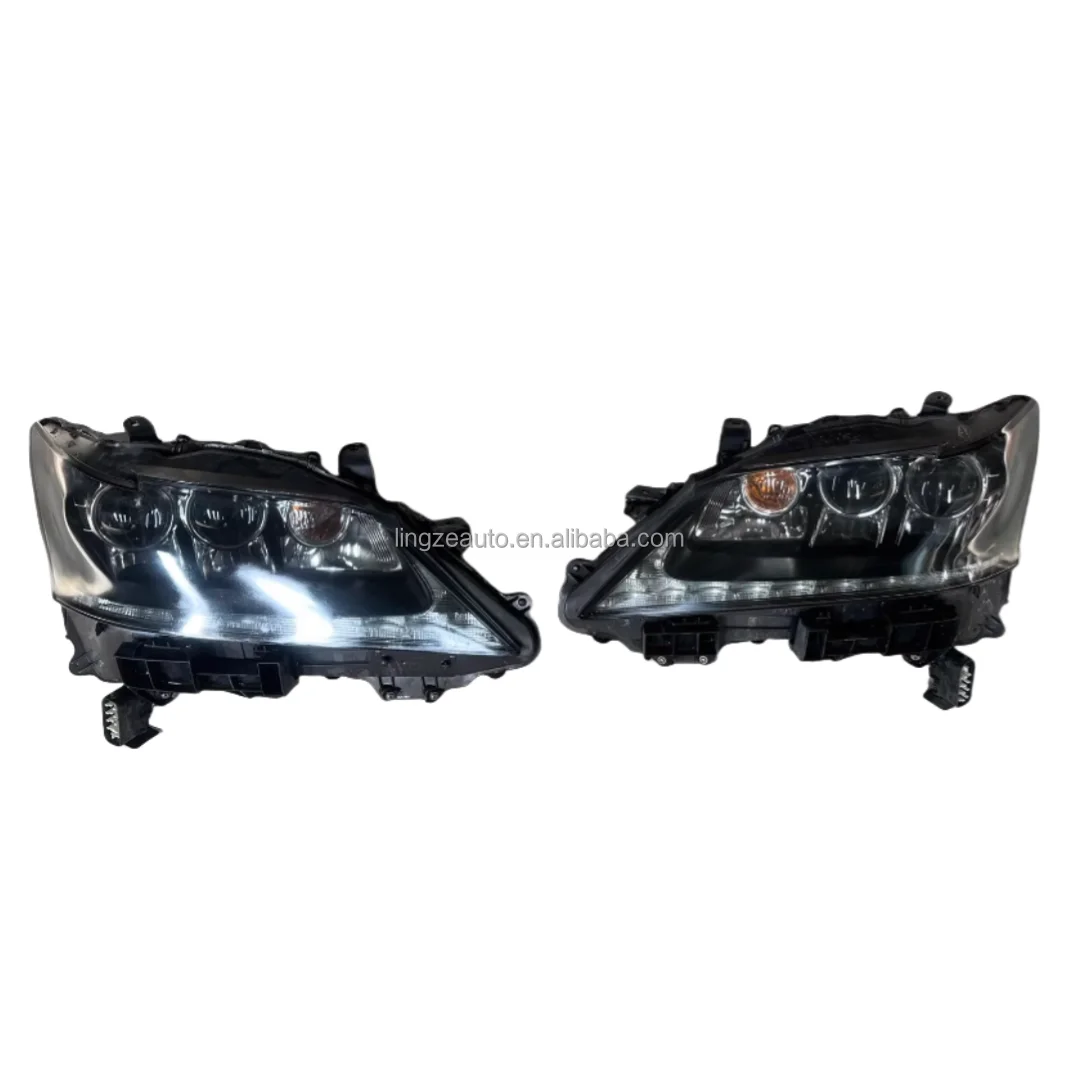 

Подходит для фар Lexus GS 2012-2015 Lexus GS, фары Lexus L10, две линзы, светодиодные фары, замена OEM # 8114560G30 8118560G30
