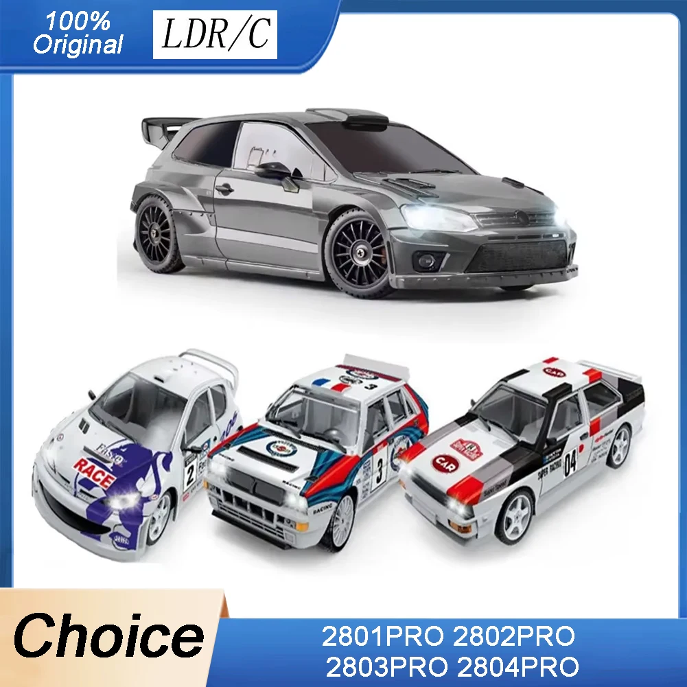 

LDRC RC Drift Car 2801PRO/2802PRO/2803PRO/2804PRO-1/228 4WD с гироскопом, полностью пропорциональный рулевой дроссель, высокое управление для