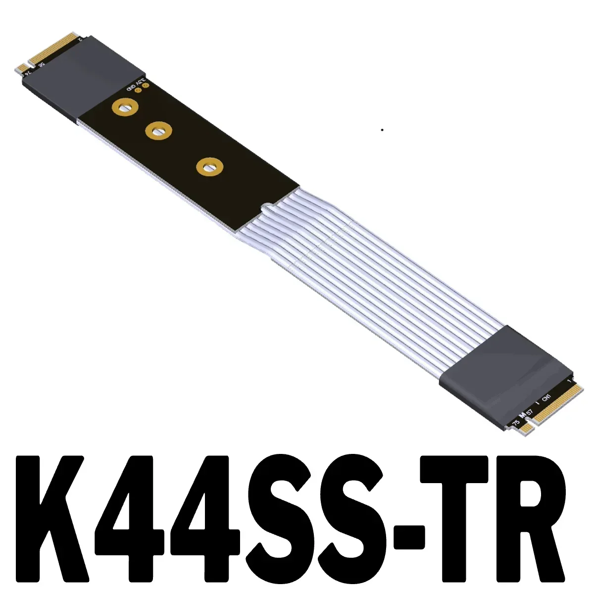 M.2 MVMe الصلبة محرك SSD البلوز تمديد الناهض كابل PCI-E Gen4 PCIe 4.0X4 ذكر إلى ذكر تمديد الحبل TX-RX M2 إشارة لرسو السفن