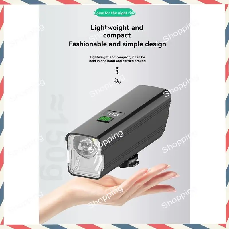 M20K Cycling Lights Night Riding Lights With High And Low  Switch 800 Lumens USB-C Charging For Cyclists And Commuters