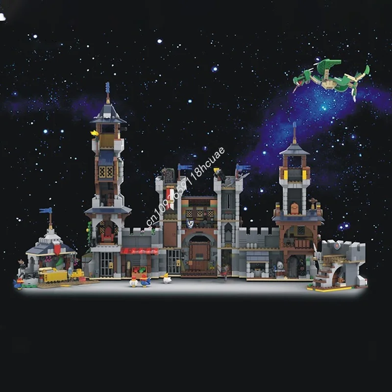 2850 pz MOC Presentazione Il Falcon Nero S Modello Building Blocks Giocattolo Architettura Regali Di Natale Assemblare Idea FAI DA TE Mattoni Per Bambini