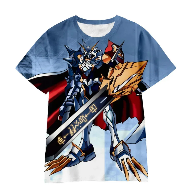 موضة جديدة ديجمون مغامرة ثلاثية الأبعاد تي شيرت مطبوع أنيمي الوحوش الرقمية الرجال النساء عادية تي شيرت Harajuku الهيب هوب تيز القمم للجنسين