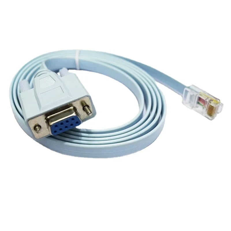 

Console Cable RJ45 Ethernet To RS232 DB9 COM Port Serial Female Routers Network Adapter Cable for Cisco Switch Router