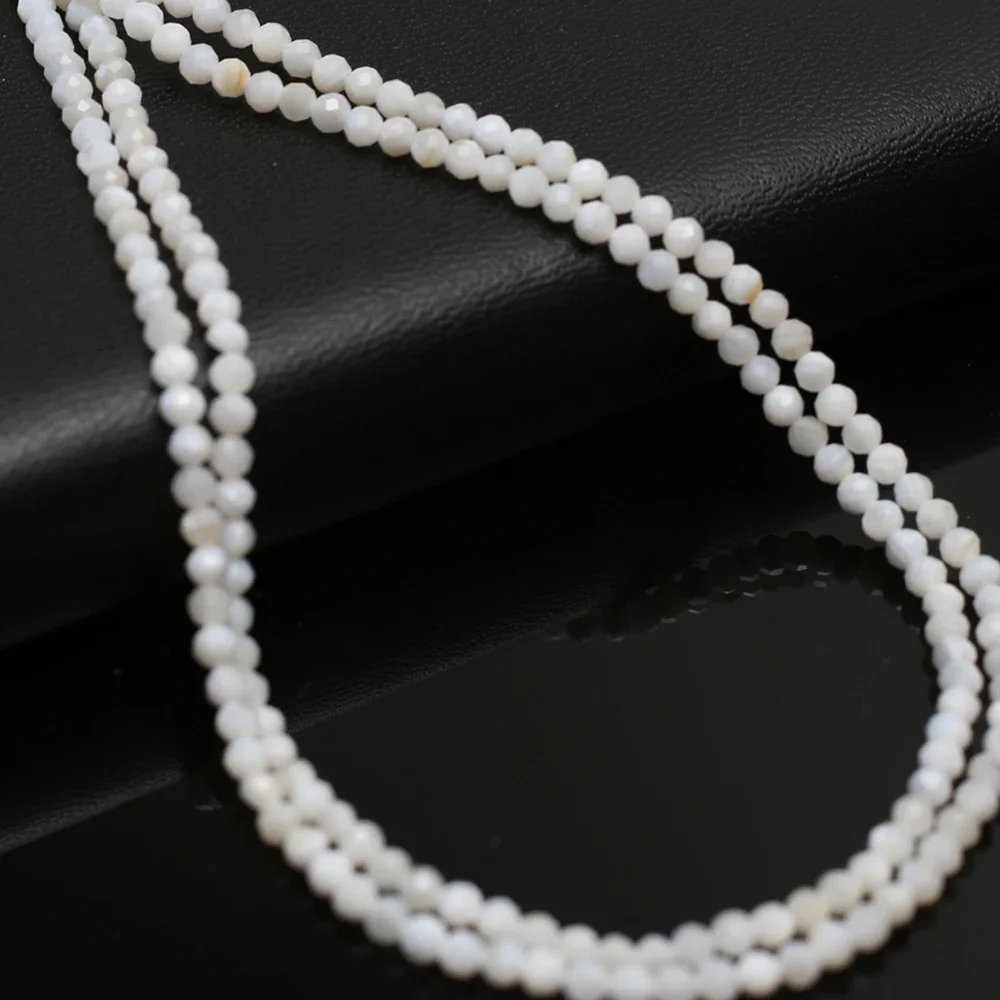 Faceted Natural Whi…