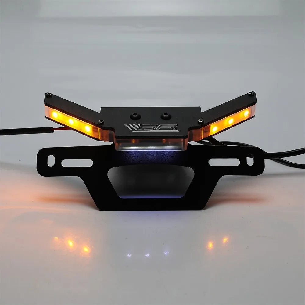 

For CF MOTO 450SR 450NK/SRS 250 SRS Rear Fender License Plate Holder Turn Signls