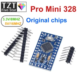 Pro mini Atmega328P Pro Mini 328 Mini ATMEGA328 3.3V 8MHz 5V 16Mhz Ch340g CP2102 FT232RL driver for Arduino Compatible Nano