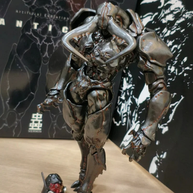 Auf Lager 6 Zoll King Hu Jia Manticora Ice Studio The Bug Serie 1/1 Künstliche Evolution Experiment Körper Action Figur Spielzeug