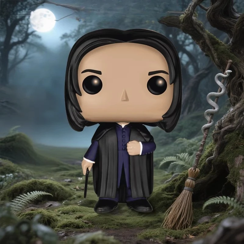 

Подлинное издание FUNKO POP 《Гарри Поттер Северус Снейп》Аниме Экшн Настольное украшение Орнамент Модель Игрушки Коллекционная модель