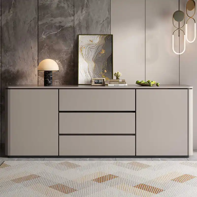 

Modern Italian Cabinets Light Luxury Sideboards Pantry Craft Entryways Cabinets Hallway Wine Entryways Gabinete Salon Furniture