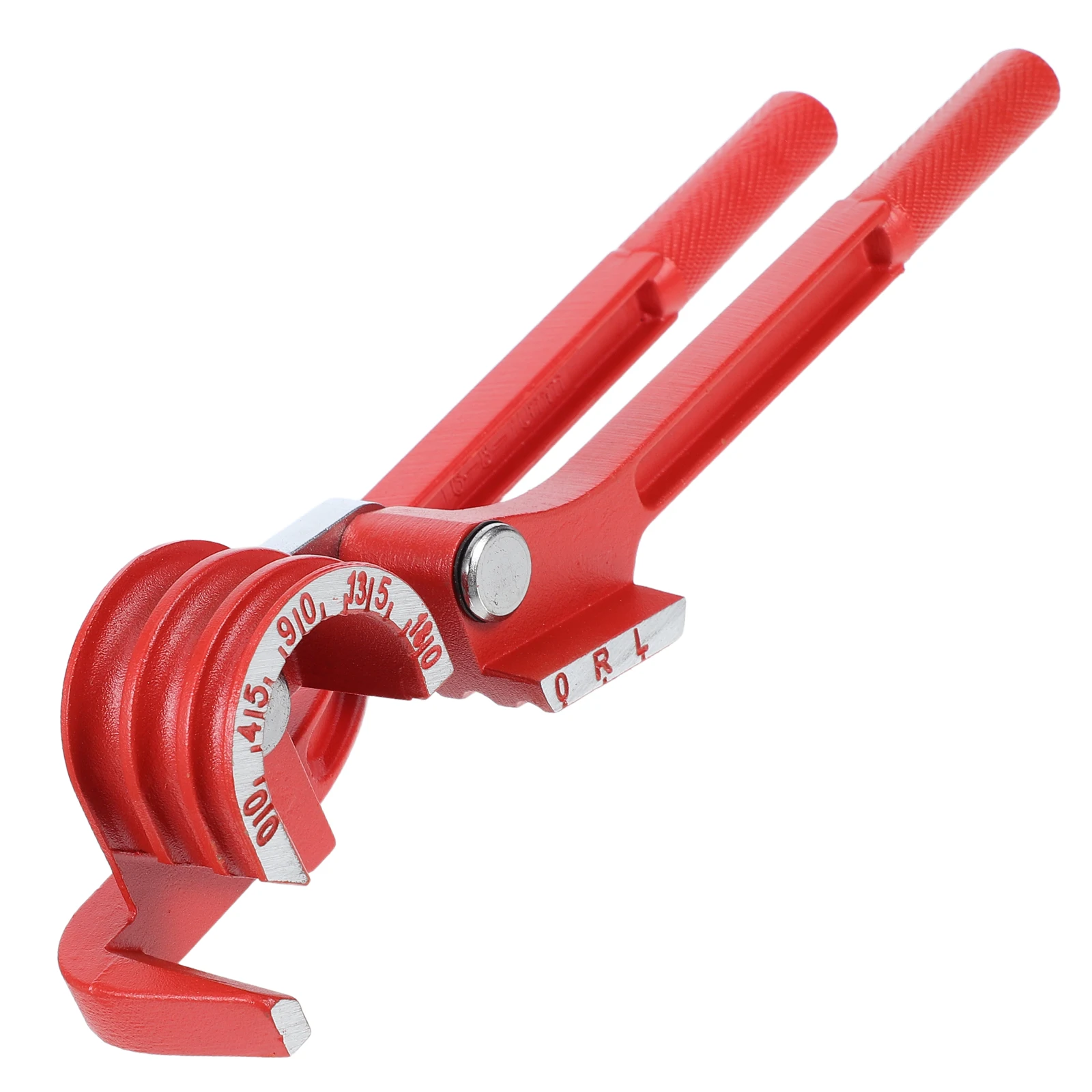

Manual Bender for 6mm 8mm 10mm Copper Aluminum Tubes Triple Slot Bending Tool Red Metric Tube Rounding Machine Hand