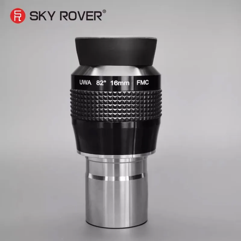 SkyRover UWA 16mm Ultra-FMC 1.25 Inch Astronomy Telescope Eyepiece Foldable 82 Degree Wide Angle for Stargazing And Observing