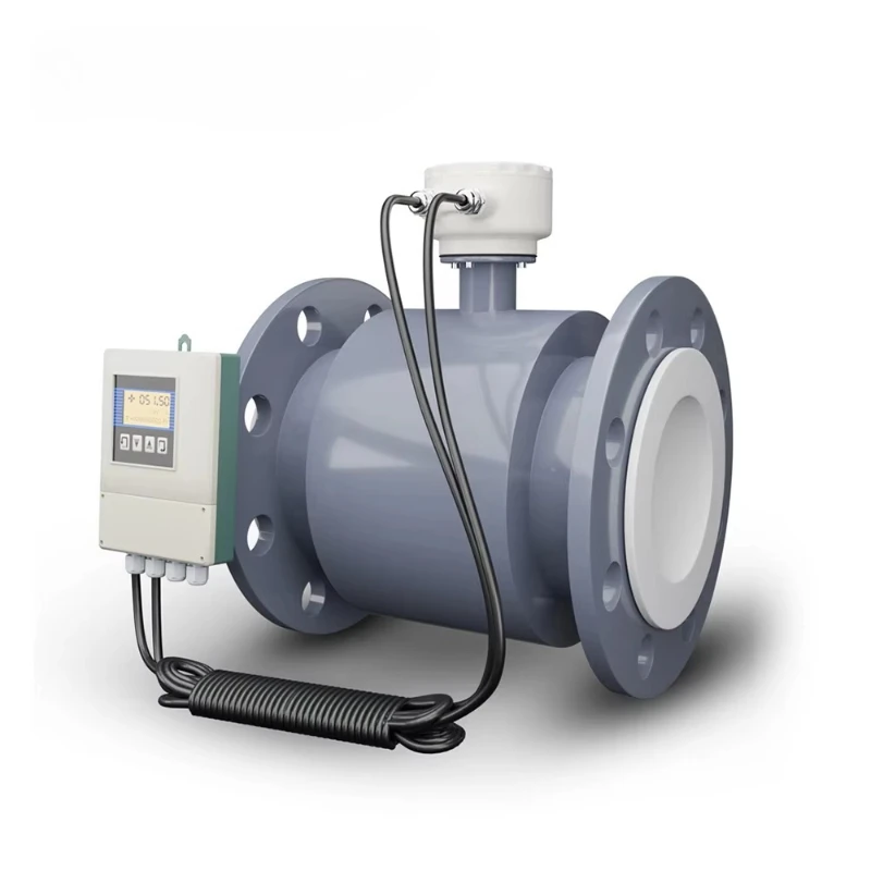 Para SRB1 220V RS485 4-20mA salida Digital DN80 caudalímetro electromagnético precio agua Medidor De Flujo Marcas caudalímetro magnético