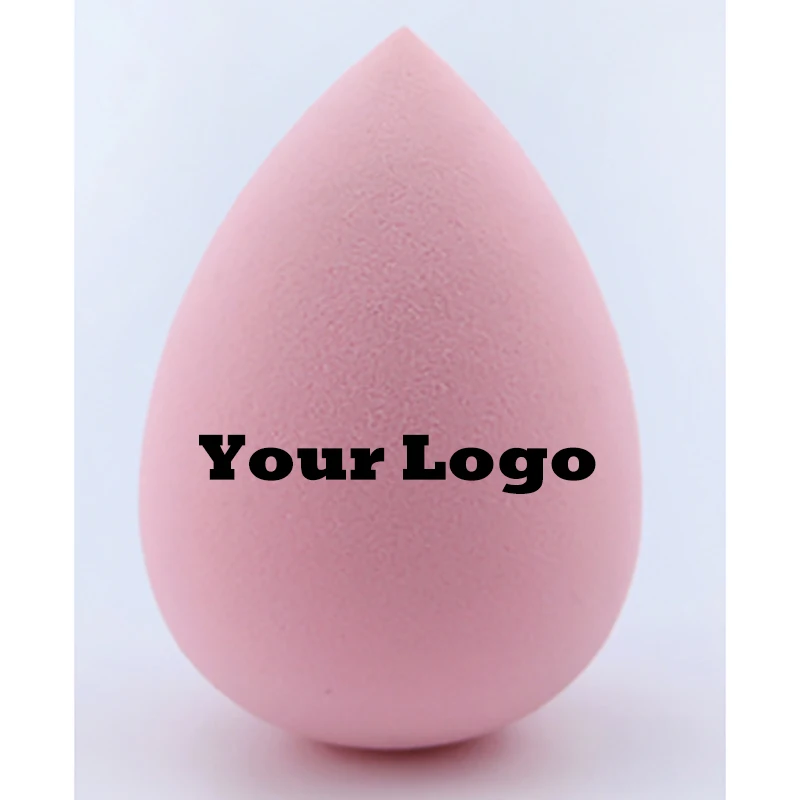 

100pcs Custom Logo Beauty Egg Cosmetic Blender MakeUp Private Label Latex Free Sponge