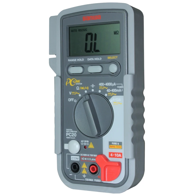 Japan sanwa PC20 Compact Digital Multimeter; Data Processing/PC Connectivity