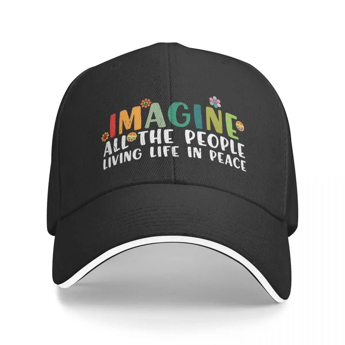 Imagine Baseball Cap Mountaineering Rave Men Golf Wear Women's