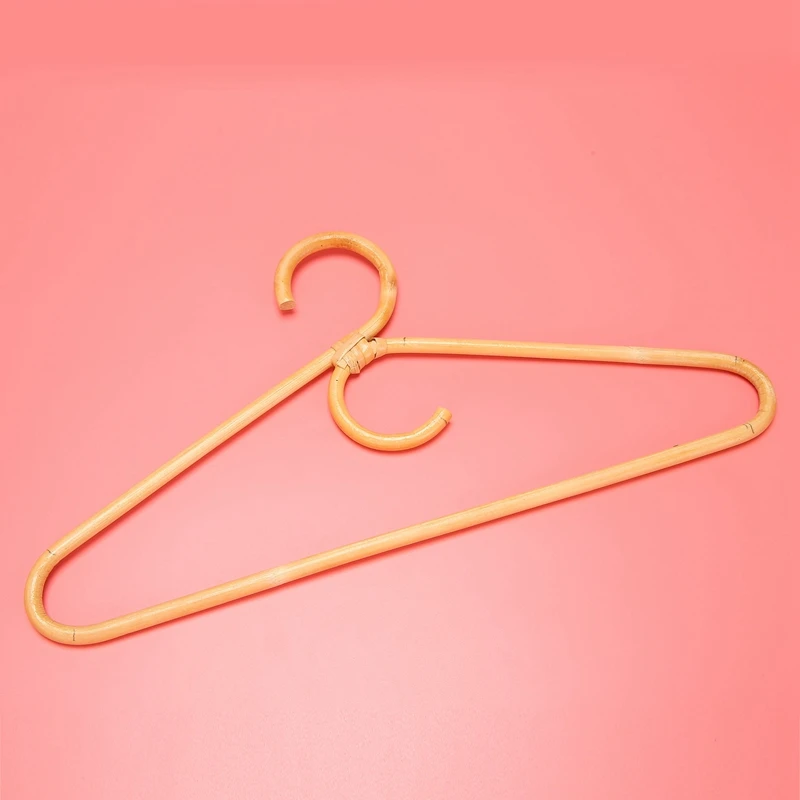 ที่แขวนเสื้อผ้าสไตล์หวายจัดเสื้อผ้าไม้แขวนเสื้อผู้ใหญ่ที่แขวน hiasan kamar สำหรับ Clothes.3ชิ้นของคุณ