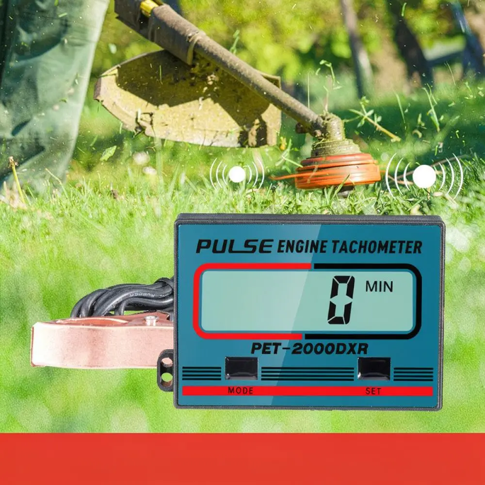 Universal RPM Gauge For Engine Chainsaw Brush Cutter Motorbike Engine Tachometer Diagnostic Inspection Tool