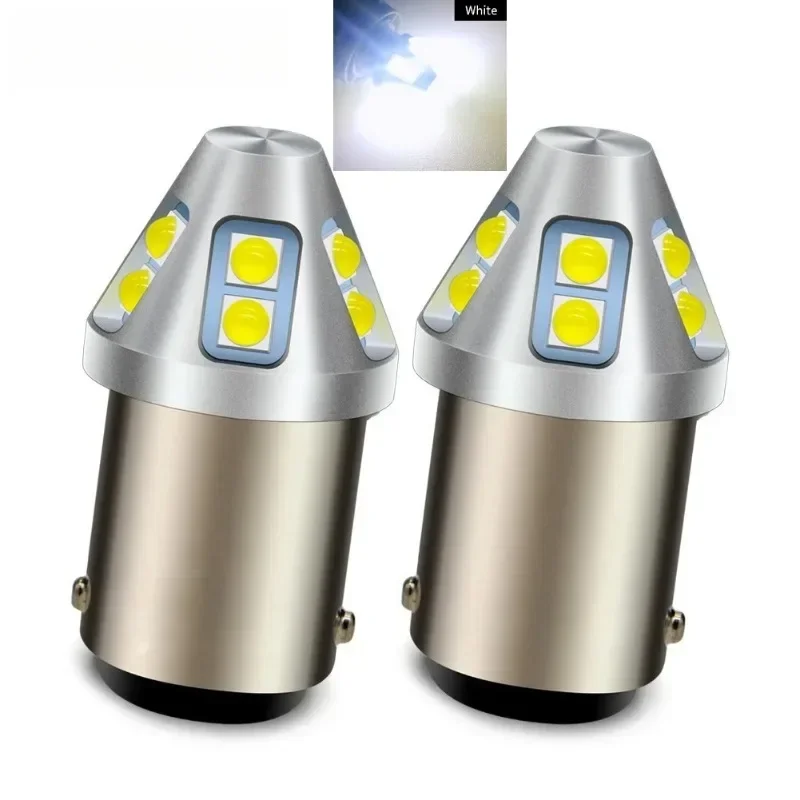 

Yacht Boat Ship Signal Lighting Bayonet Double Contact Truck Motor LED Indicator Lamp 6V 12V 24V 5W BA15D LED Light Bulb 3pcs