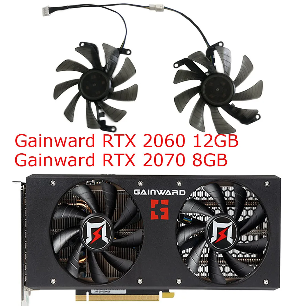 2 teile/satz,T129215SU FY09015M12LPA,grafikkarten lüfter, für Gainward RTX 3060 Ti Ghost OC V1,für GAINWARD RTX2070 8G, für Gainward RTX 3050 Ghost,für Gainward RTX 3060 DU-8GB