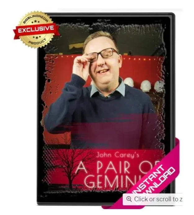 

A Pair Of Geminis by John Carey - Magic tricks (Instant Download)