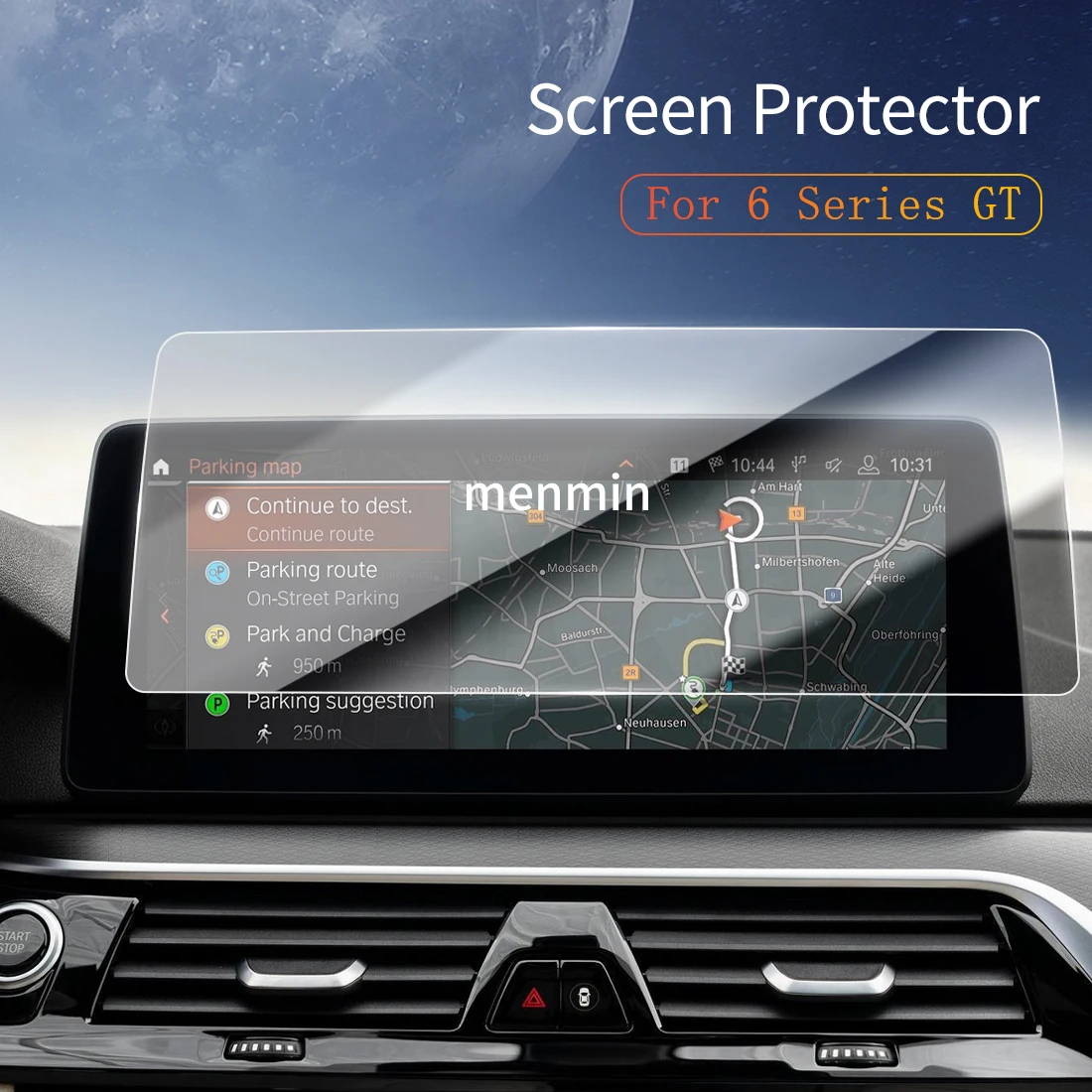 

Car Stickers Dash Carplay Mirror Screen Protector Display Tempered Glass Protective Film Vehicle For25 BMW 6 Series GT