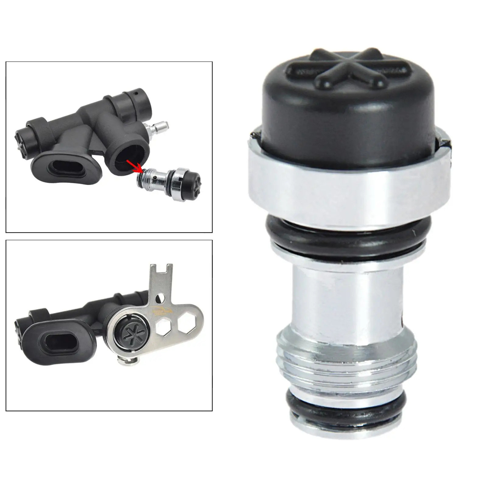 

Ниппель для подачи воздуха в BCD для дайвинга, компактный, с простой установкой, для подводного плавания и активного отдыха, as-055, подводные принадлежности