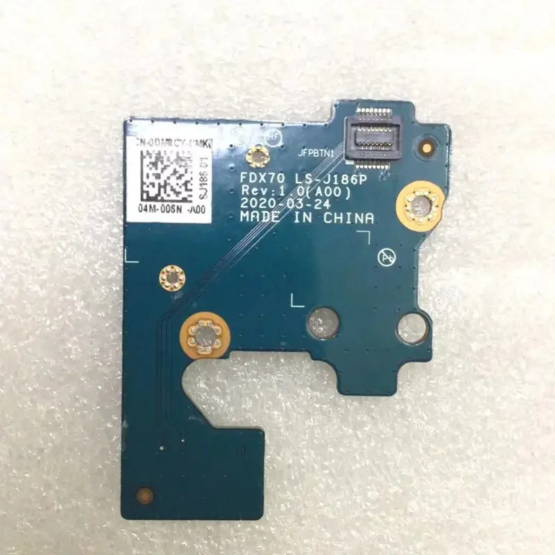 N+ Power Switch Daughter Board LS-J186P Replacement For Dell Precision 7750 M7750 Laptop