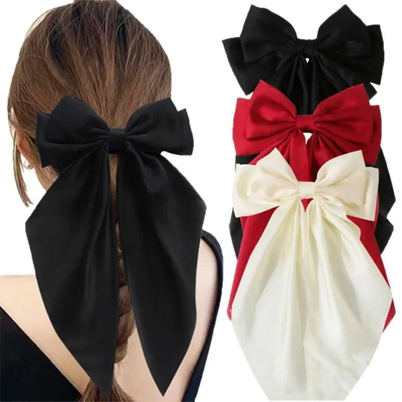 

Extra-Large Ribbon Hair Clips For Girls - Perfect Christmas Gifts And Great Everyday Accessories