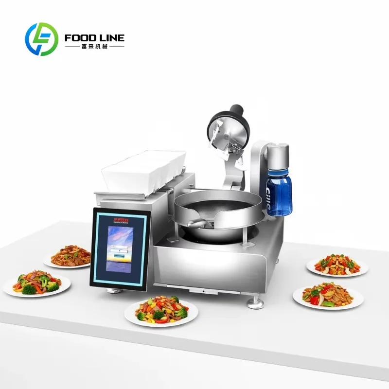 Automatic Cooking Machine Multifunction Stir Fry Maker Smart Food Cooker Restaurant Kitchen Equipment