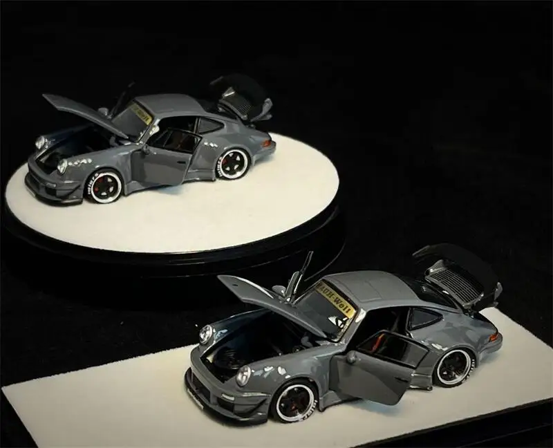 

PGM 1:64 RWB930 Cement grey limited999 Diecast Model Car