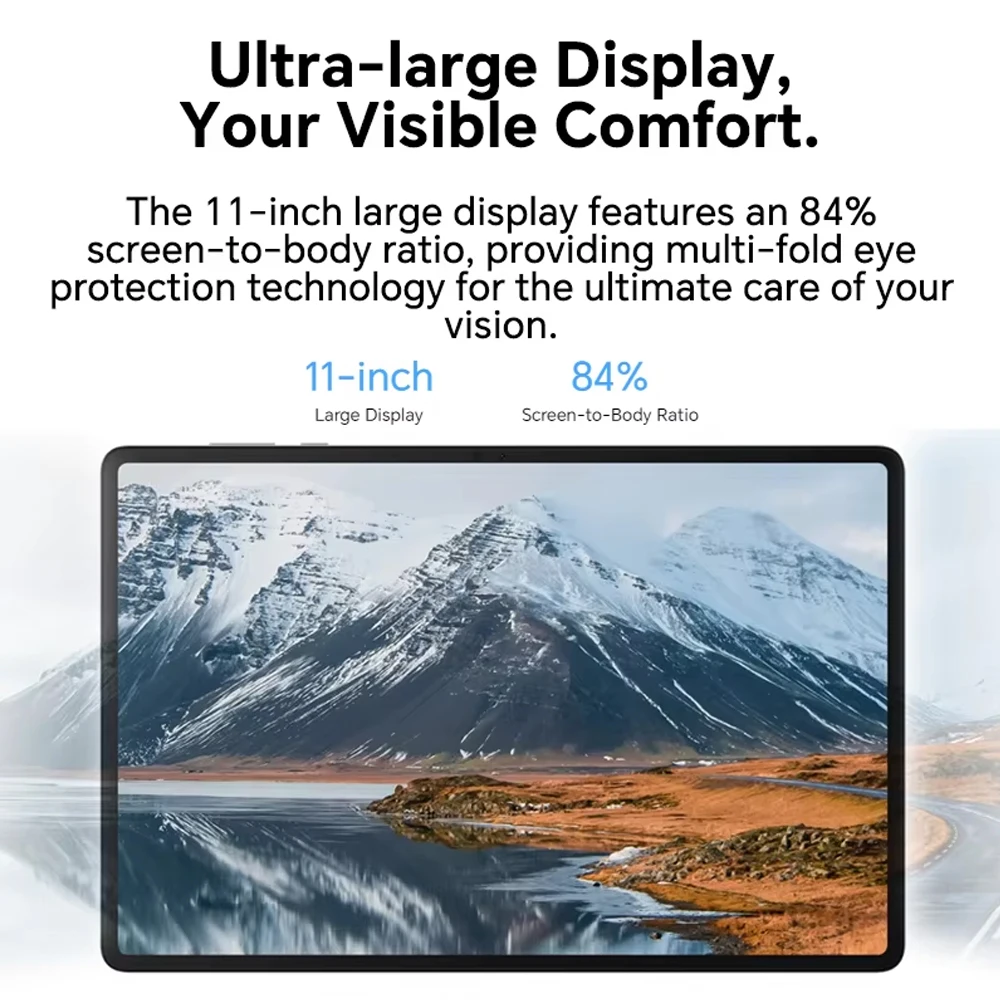 HONOR Pad X8a, versión europea, tableta WiFi, pantalla de 11 pulgadas con alta frecuencia de actualización, batería de 8300 mAh, mejora de voz con cuatro altavoces de amplitud grande 4